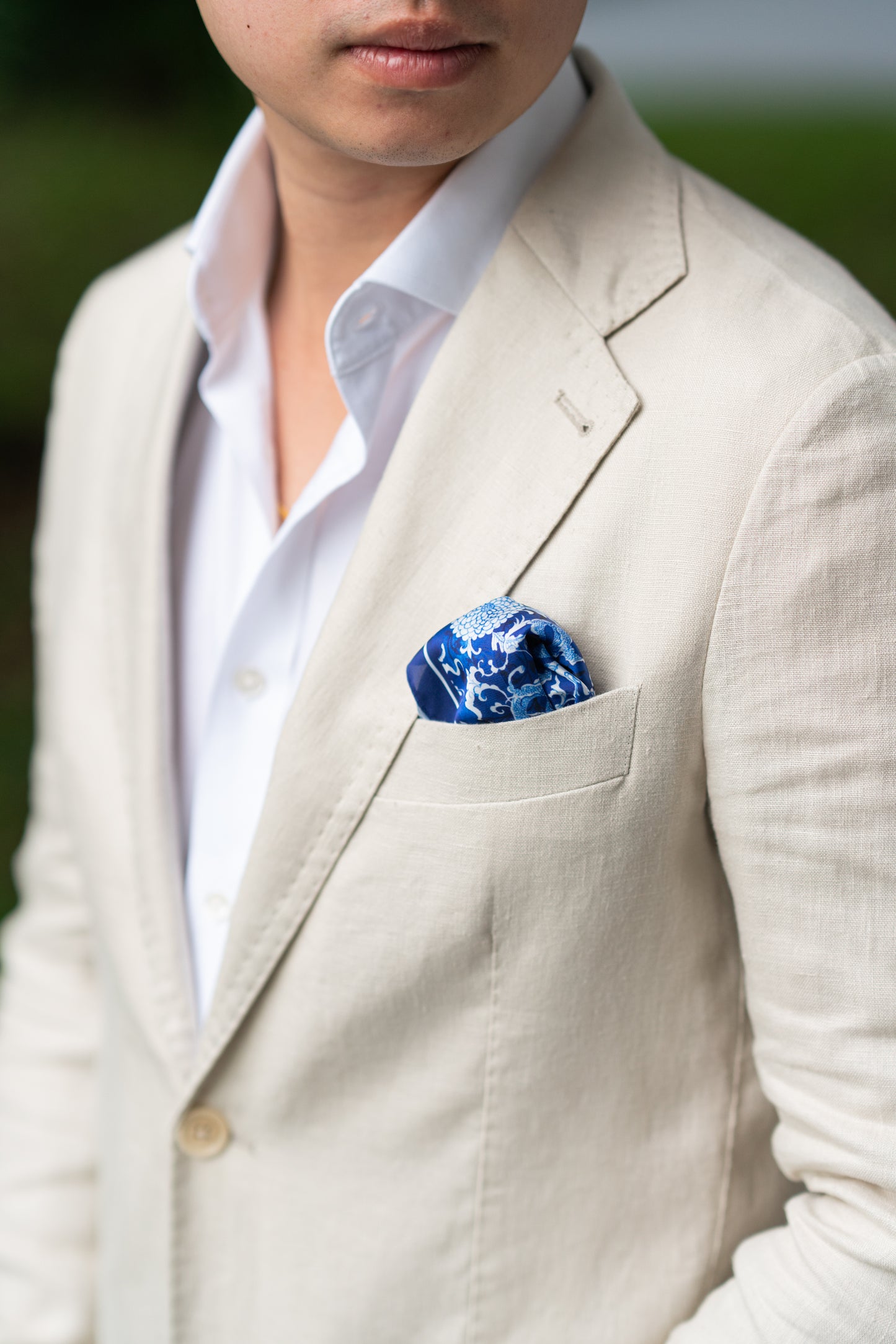 Dragon Pocket Square